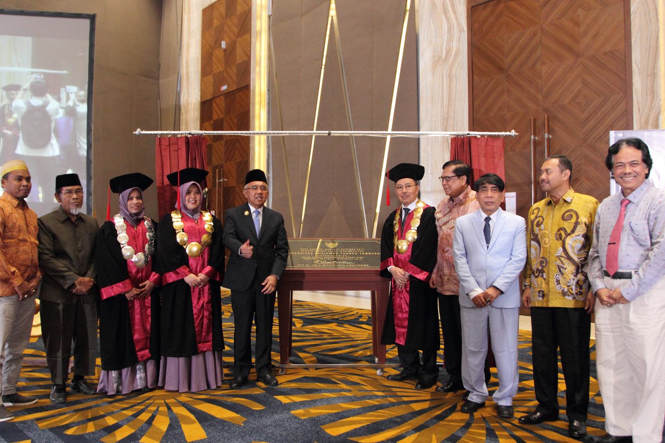 Prof. Dr BJ Habibie Yakin Universitas Pahlawan Tuanku Tambusai akan Berkembang