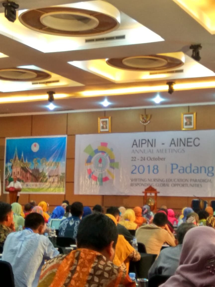 Dosen Universitas Pahlawan Tuanku Tambusai (UP) Ikuti Annual Meetings Asosiasi Institusi Pendidikan Ners Indonesia (AIPNI)