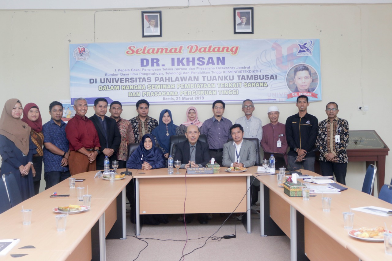 Universitas Pahlawan Tuanku Tambusai Adakan Seminar Hadirkan Narasumber Dari Kemenristekdikti