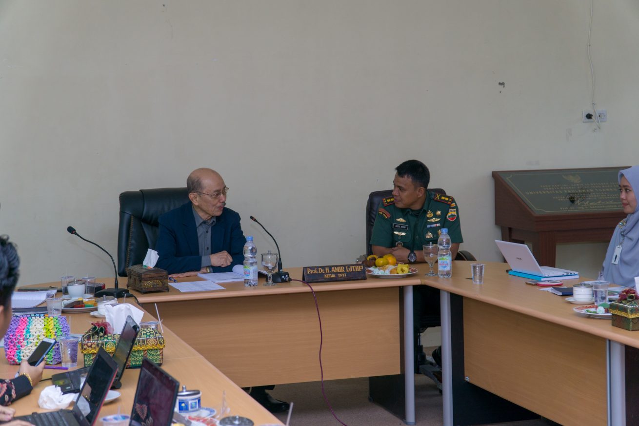 Tindak Lanjut Kerjasama Dandim Aidil Amin Dengan Universitas Pahlawan Tuanku Tambusai