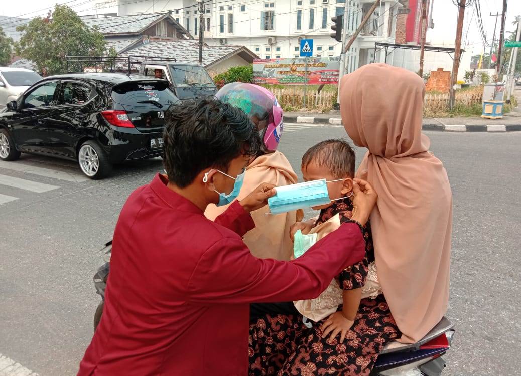 Peduli Korban Bencana Asap Karhutla Riau, Mahasiswa UP Adakan Perlawanan Dengan Cara Ini