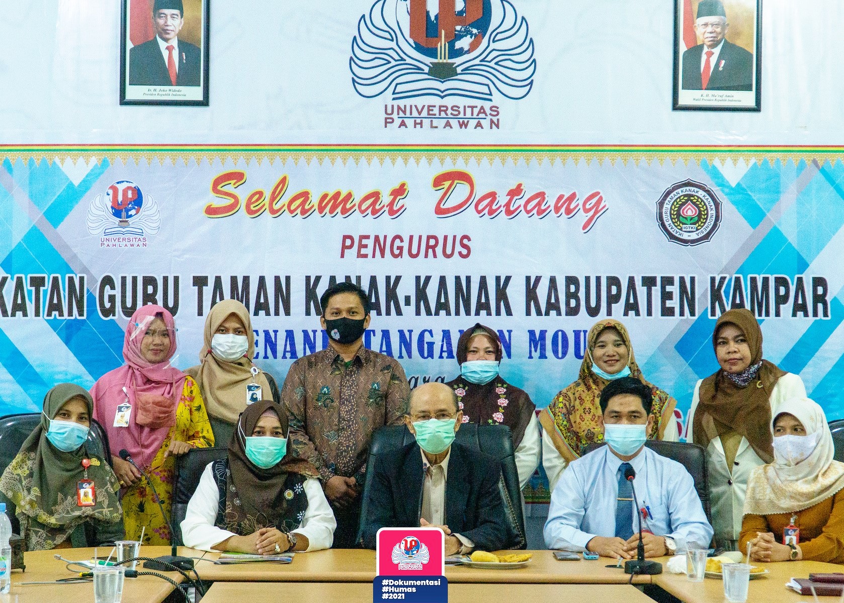 Resmikan Kerjasama, UP dan IGTKI Tingkatkan SDM Guru PAUD di Kabupaten Kampar