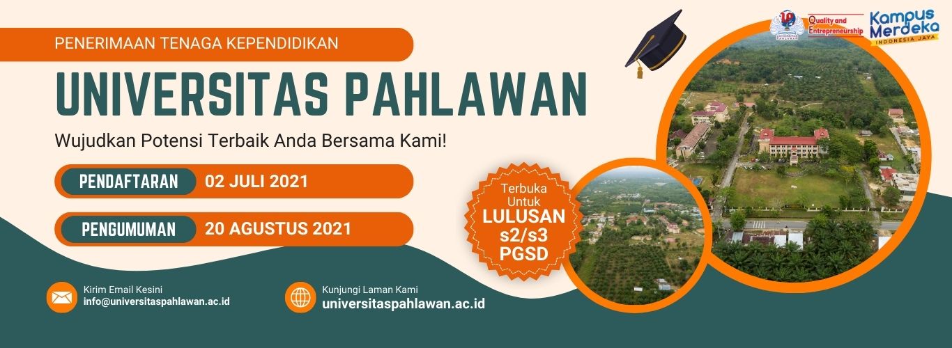 PENERIMAAN TENAGA KEPENDIDIKAN/DOSEN S1 PGSD UNIVERSITAS PAHLAWAN