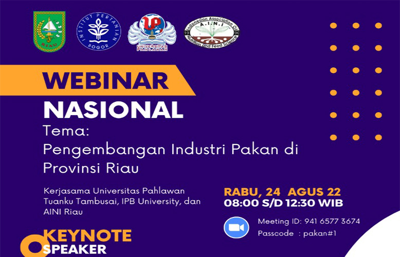 Pemerintah Daerah, IPB, Universitas Pahlawan & AINI Riau Bersinergi Kembangkan Industri Pakan Di Provinsi Riau