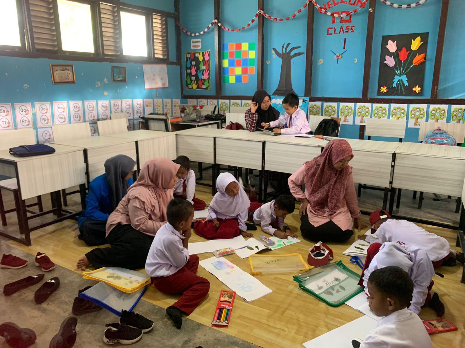 Program Kampus Mengajar Universitas Pahlawan Tuanku Tambusai Menginspirasi Perubahan Positif di SD Negeri 008 Muara Uwai