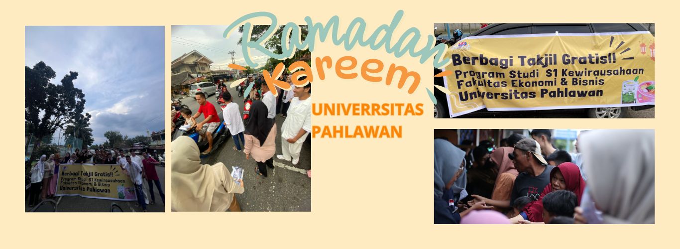 Universitas Pahlawan Bagikan Takjil Gratis Selama Bulan Ramadhan
