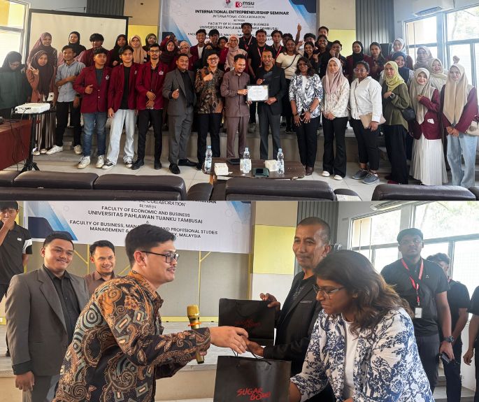 Universitas Pahlawan Gelar Seminar Entrepreneurship Bersama MSU Malaysia