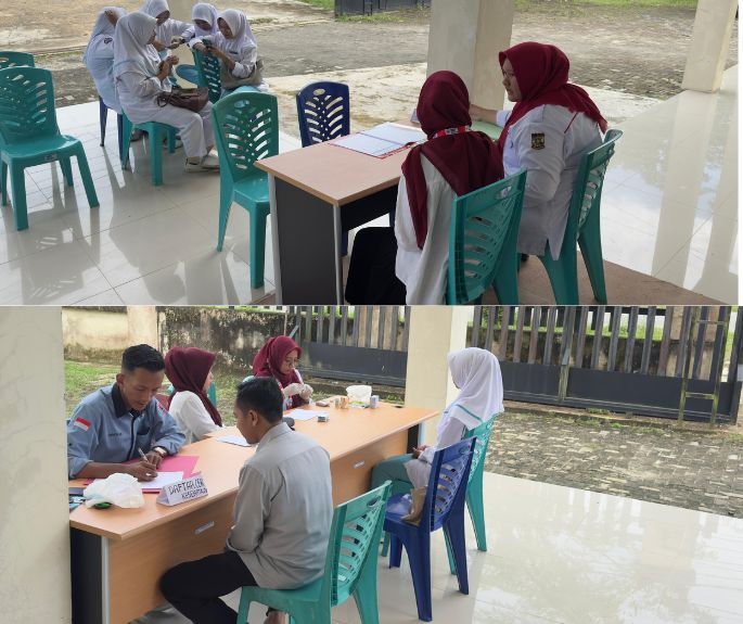 PMI Unit Universitas Pahlawan Sukses Gelar Donor Darah di Klinik Pratama