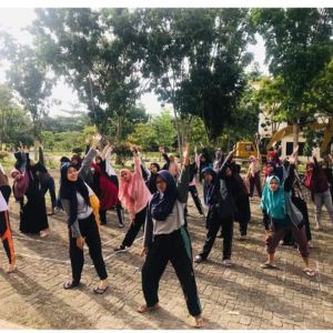 KEGIATAN OLAHRAGA RUTIN : BERASRAMA MAHASISWA PPG UNIVERSIATS PAHLAWAN.