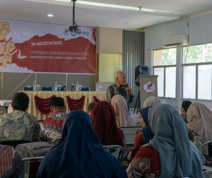 Universitas Pahlawan Jadi Pelopor Penyelenggaraan Workshop Peningkatan UKBI di Riau