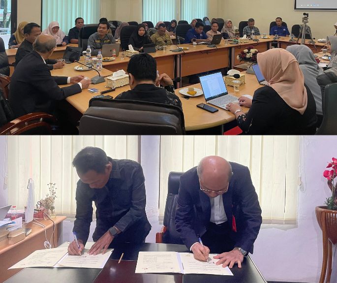 Universitas Pahlawan Gelar Rapat Hingga Penandatanganan MOU Bersama Ketua Umum PPLPI Terkait Perancangan Laboratorium Terpadu