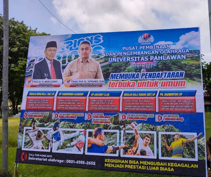 Universitas Pahlawan Buka Program Pembinaan Olahraga untuk Generasi Muda