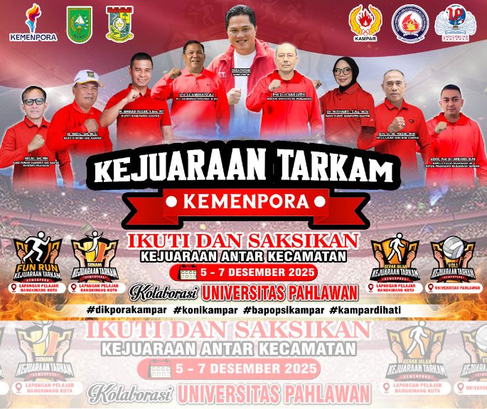 Sport Fest!  Universitas Pahlawan Jadi Tuan Rumah Kejuaraan Tarkam Kemenpora 2025