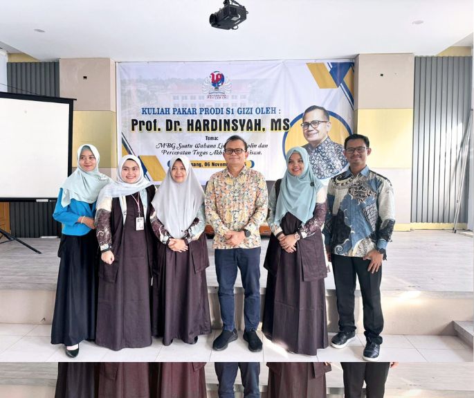Program Studi S1 Gizi Universitas Pahlawan Gelar Kuliah Pakar Bersama Prof. Dr. Hardinsyah, M.S.