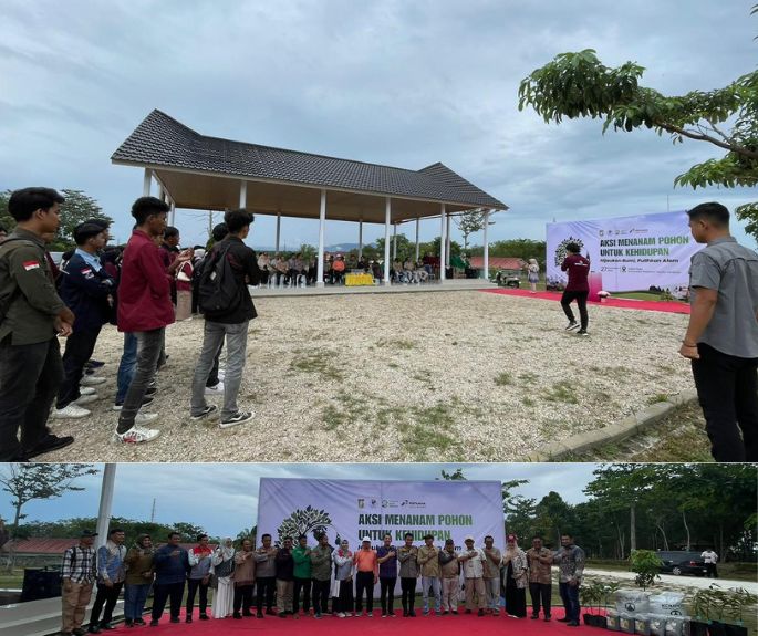 KR UP Terima 1000 Bibit Pohon dari PHR dan Mitra: Wujud Nyata Kolaborasi Pelestarian Lingkungan