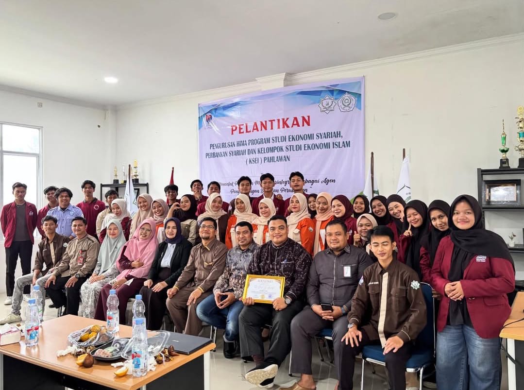 HIMA dan KSEI Pahlawan Resmi Dilantik, Dorong Lahirnya Pemimpin Muda Berintegritas