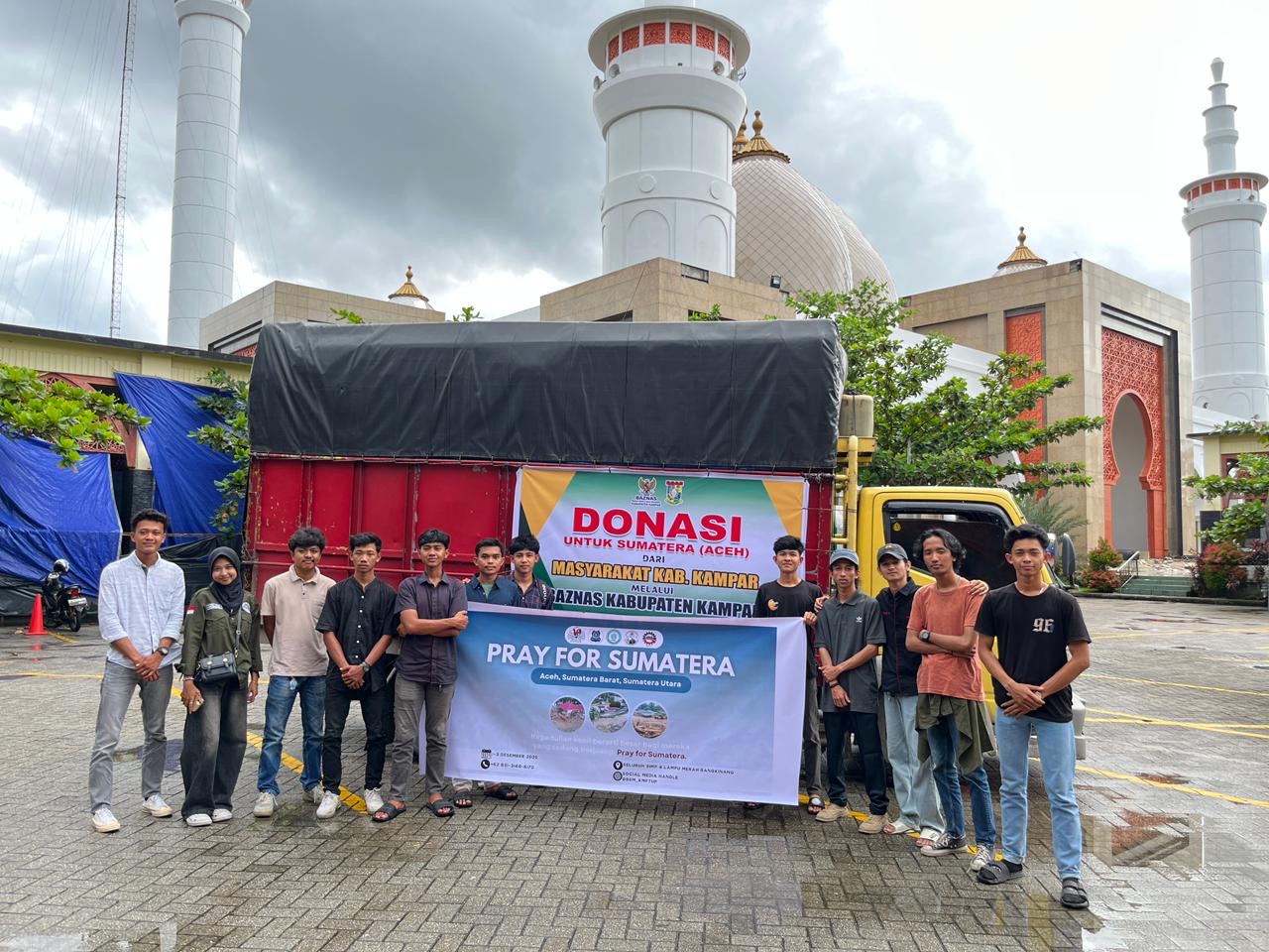 BEM Fakultas Teknik Bersama BAZNAS Galang Dana untuk Korban Bencana Alam di Sumatera