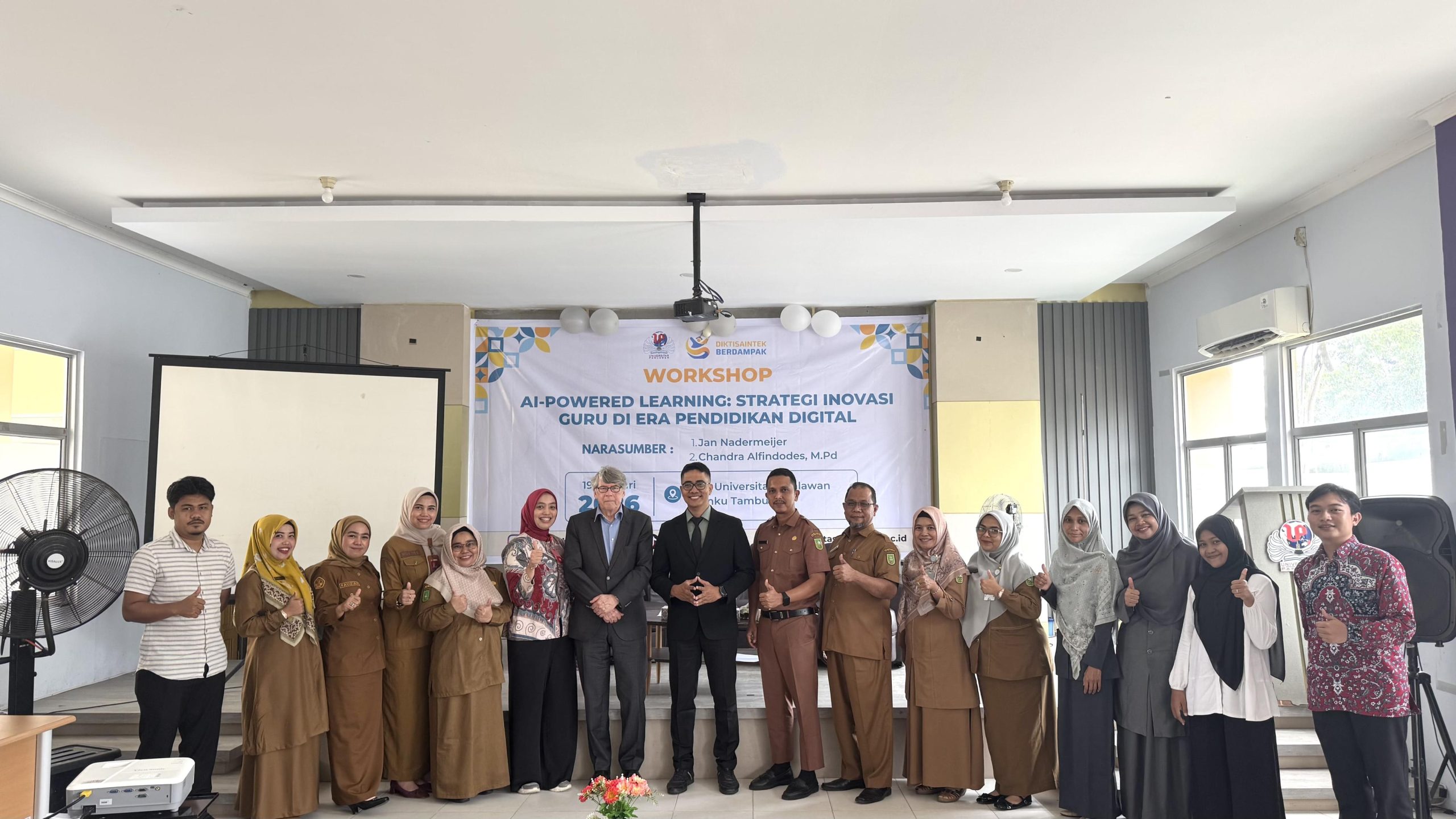 Universitas Pahlawan Gelar Workshop AI-Powered Learning, Dorong Inovasi Guru di Era Pendidikan Digital