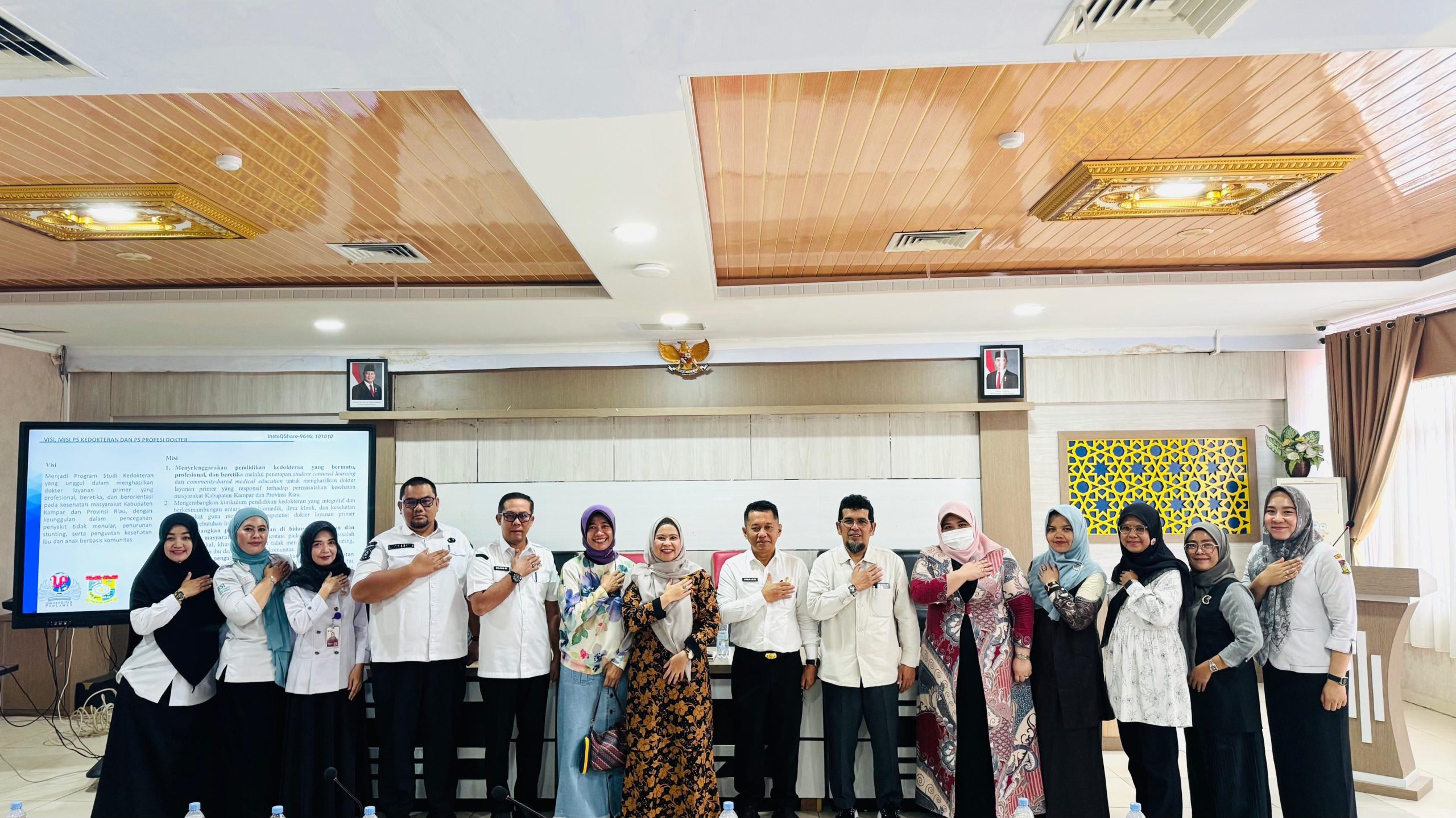 Universitas Pahlawan Audiensi dengan RSUD Bangkinang Bahas Penguatan Pembukaan Fakultas Kedokteran