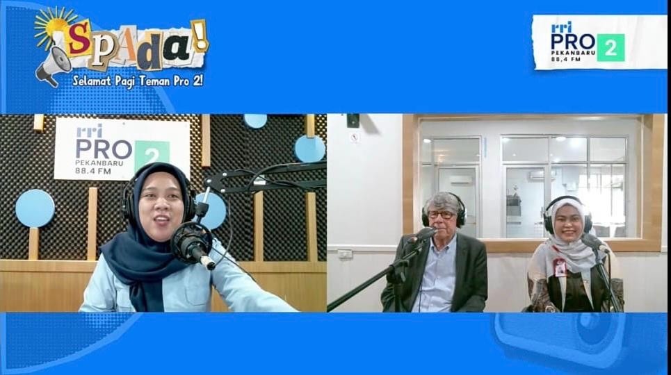 Universitas Pahlawan Tampil di RRI Pro 2 Pekanbaru, Bahas Peran Teknologi dalam Pendidikan