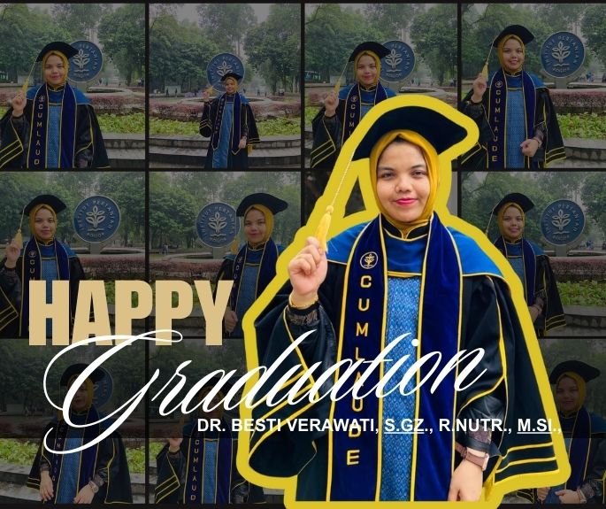 Dekan FIK Universitas Pahlawan Raih Gelar Doktor Ilmu Gizi dengan IPK 4,00 dan Predikat Cumlaude